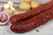 Load image into Gallery viewer, Tim&#39;s World Famous Bison Farmers Sausage 1.2 lbs
